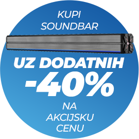 Uz LG TV kupi soundbar uz dodatnih 40% popusta